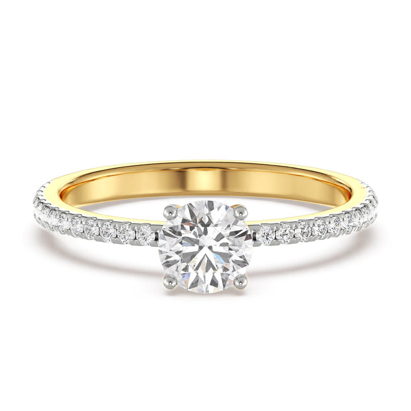 Classic Solitaire Diamond Ring_in_stock