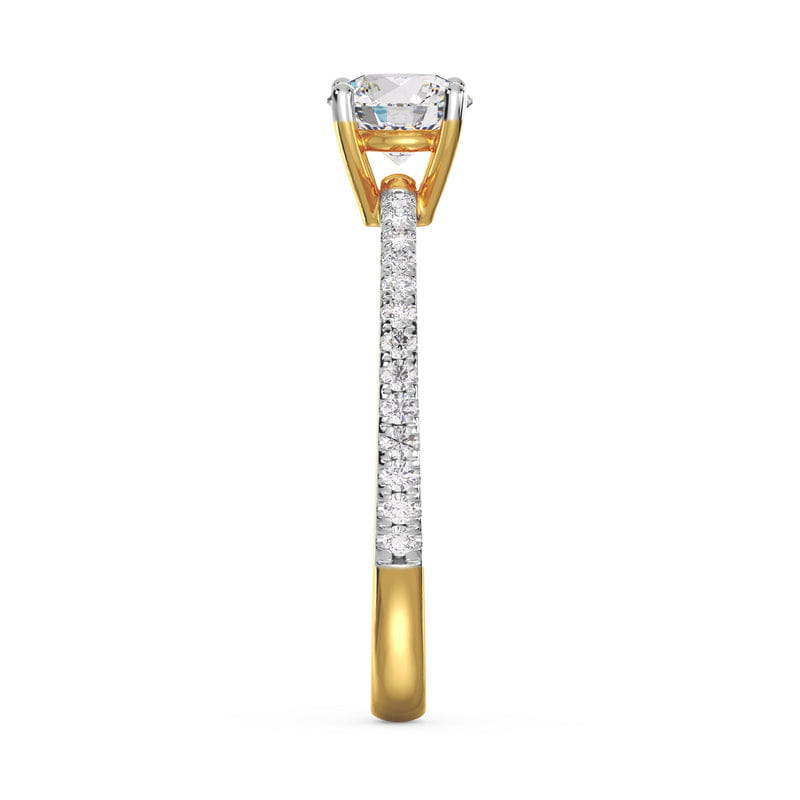 Classic Solitaire Diamond Ring_in_stock