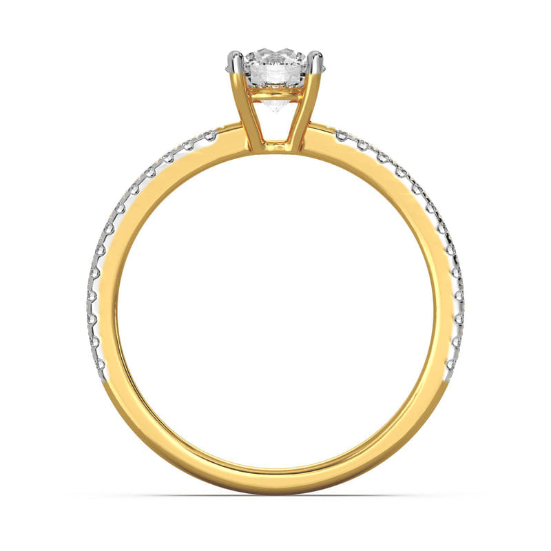 Classic Solitaire Diamond Ring_in_stock