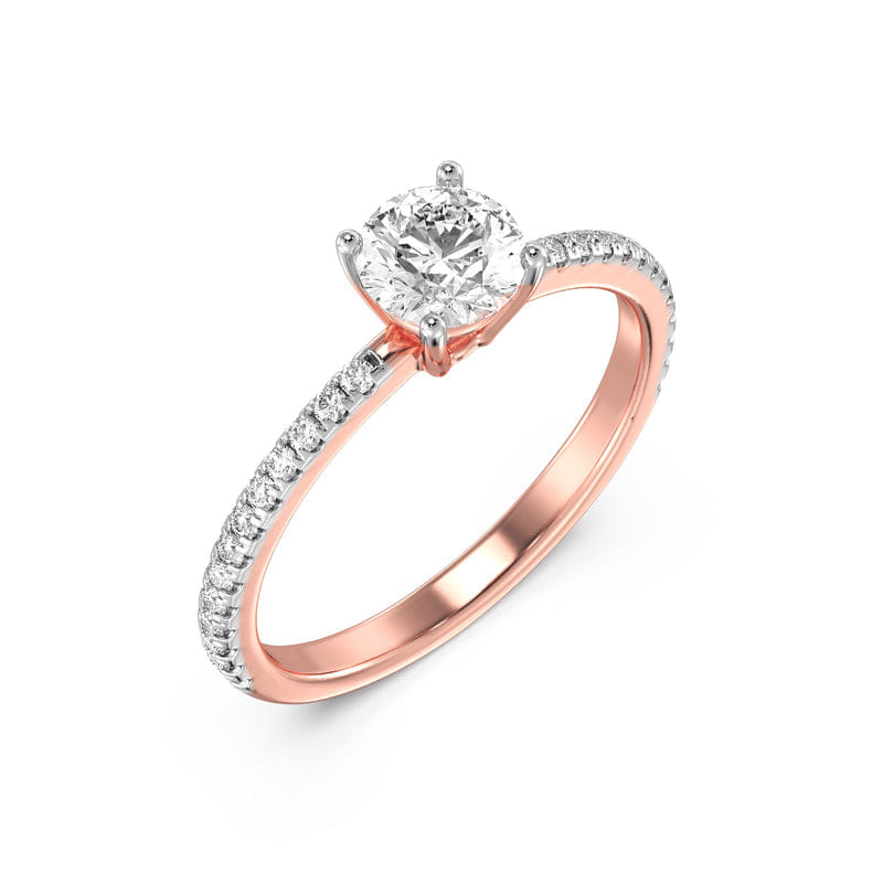 Classic Solitaire Diamond Ring_in_stock