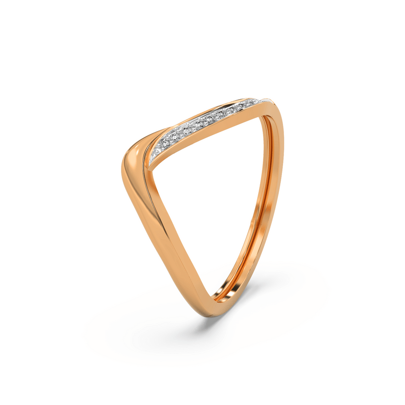 Classic V Diamond Ring_in_stock