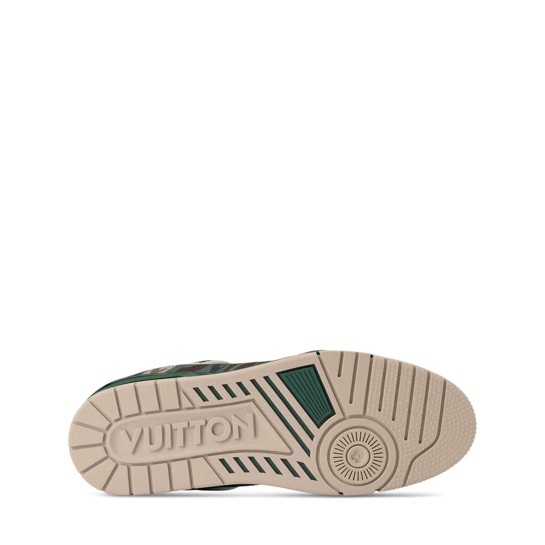 LV Trainer Sneaker (Green)