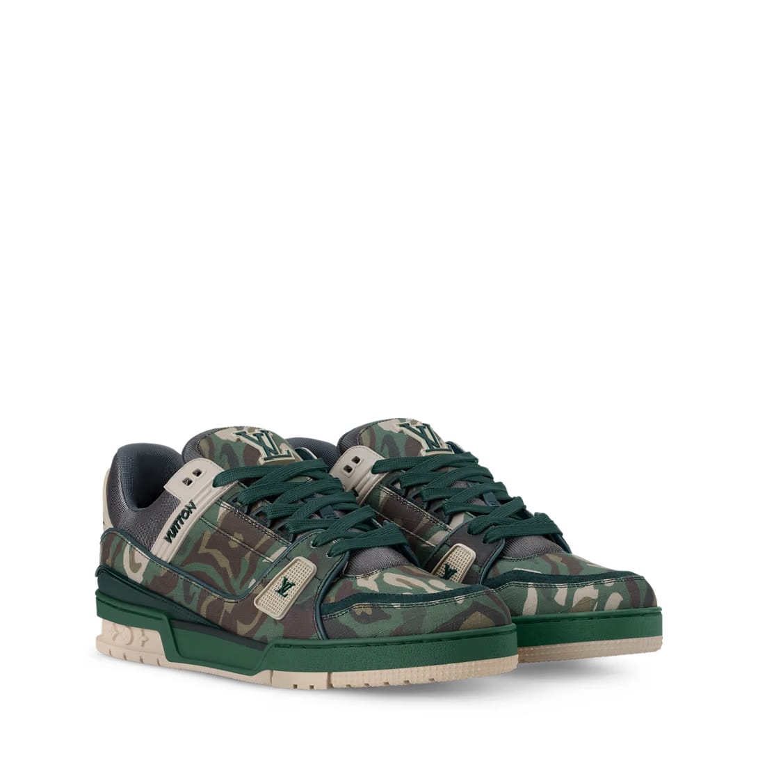 LV Trainer Sneaker (Green)