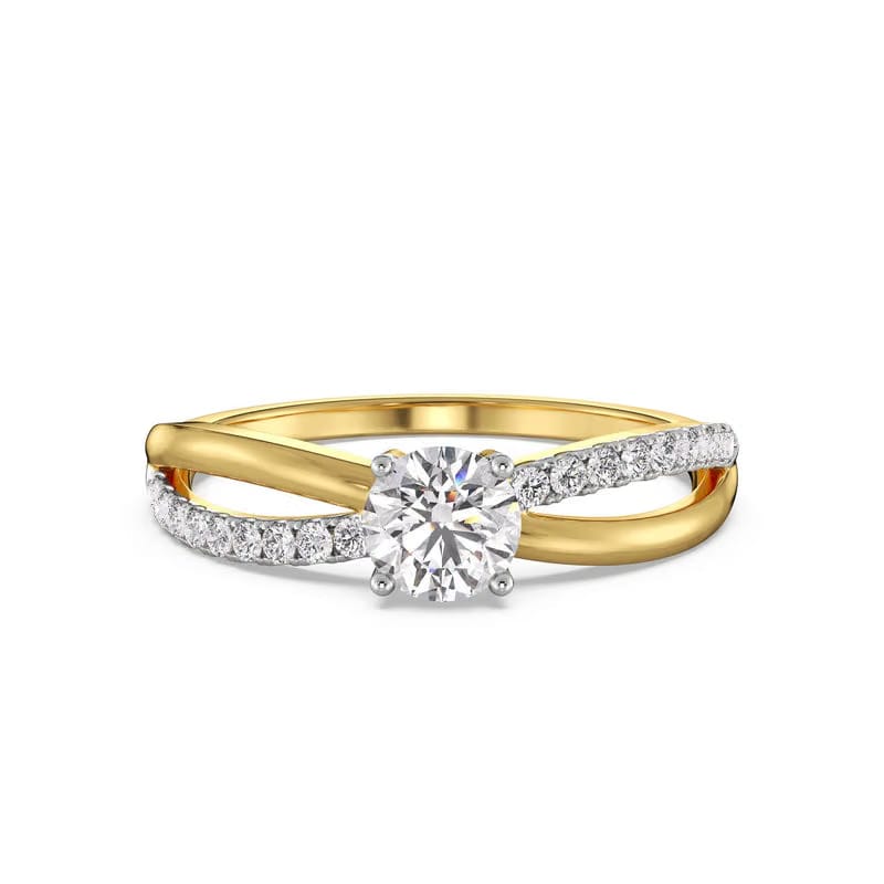 Clustered Brilliance Lab Grown Diamond Ring 9KT