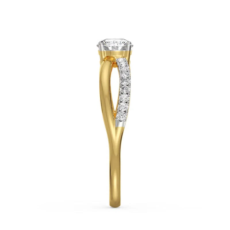 Clustered Brilliance Lab Grown Diamond Ring 9KT