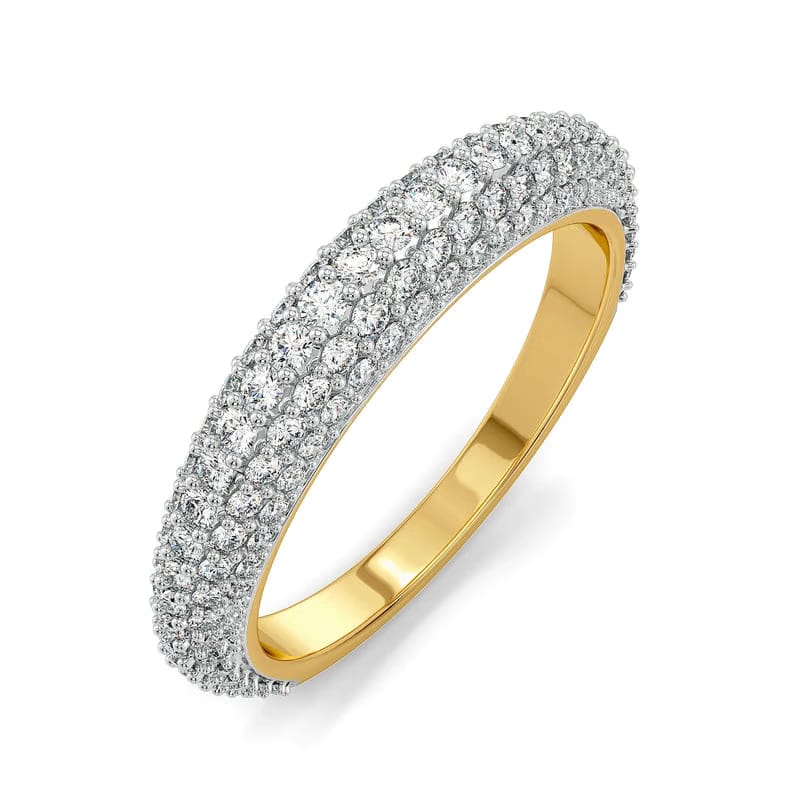 Clustered Ivana Lab Grown Diamond Band
