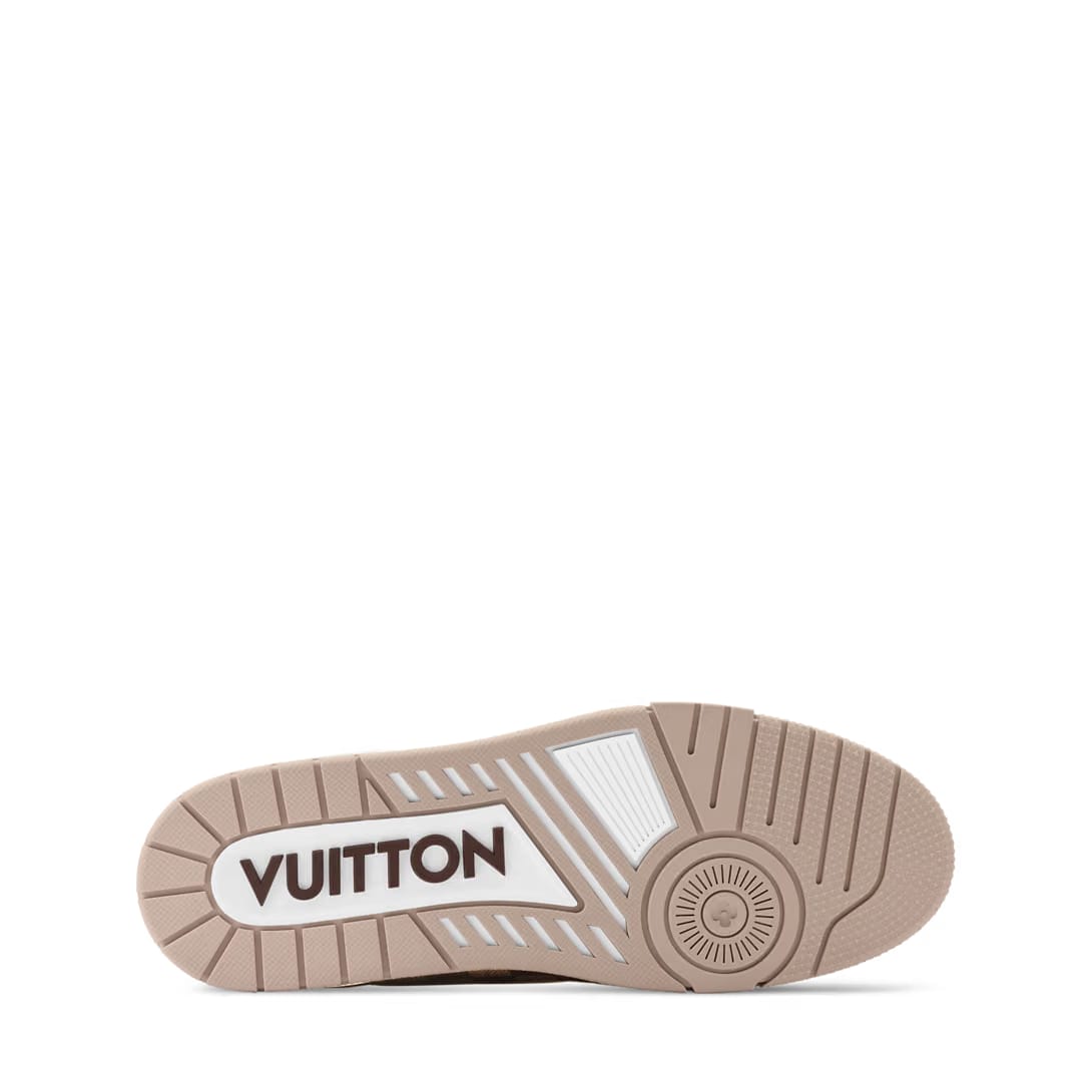 LV Trainer Sneaker (Ebene Nubuck leather/Damier canvas)