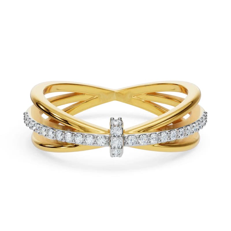Clyde Knot Lab Grown Diamond Ring