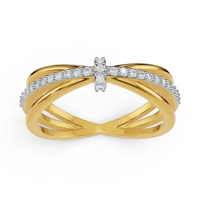 Clyde Knot Lab Grown Diamond Ring