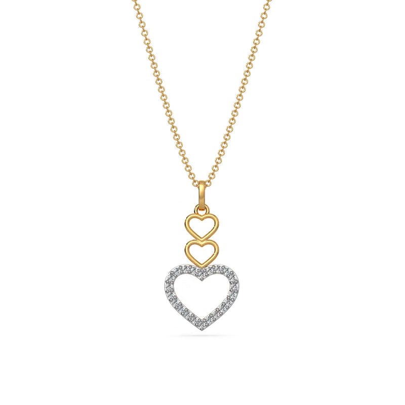Connected Hearts Lab Grown Diamond Pendant_in-stock
