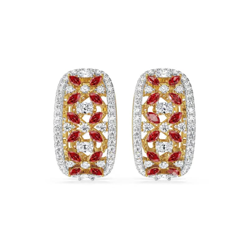 Convertible Tira Lab Grown Diamond Earrings 9KT