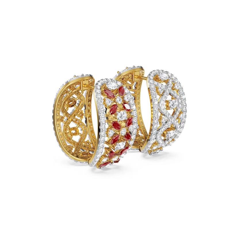 Convertible Tira Lab Grown Diamond Earrings 9KT