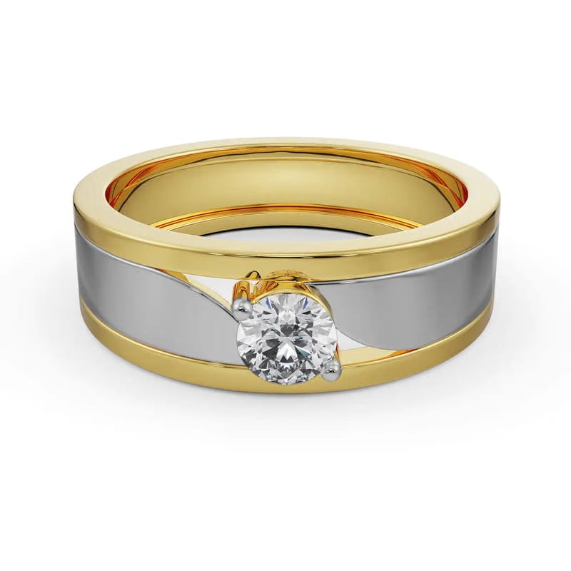 Crimson Lab Grown Diamond Ring for Him