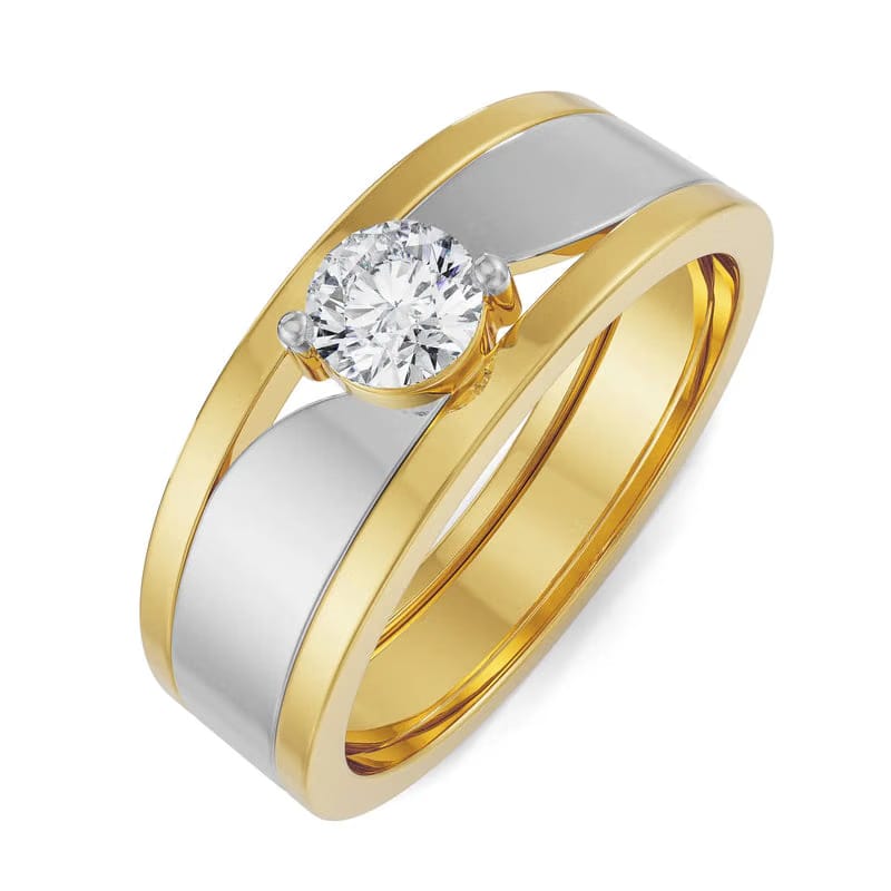 Crimson Lab Grown Diamond Ring for Him