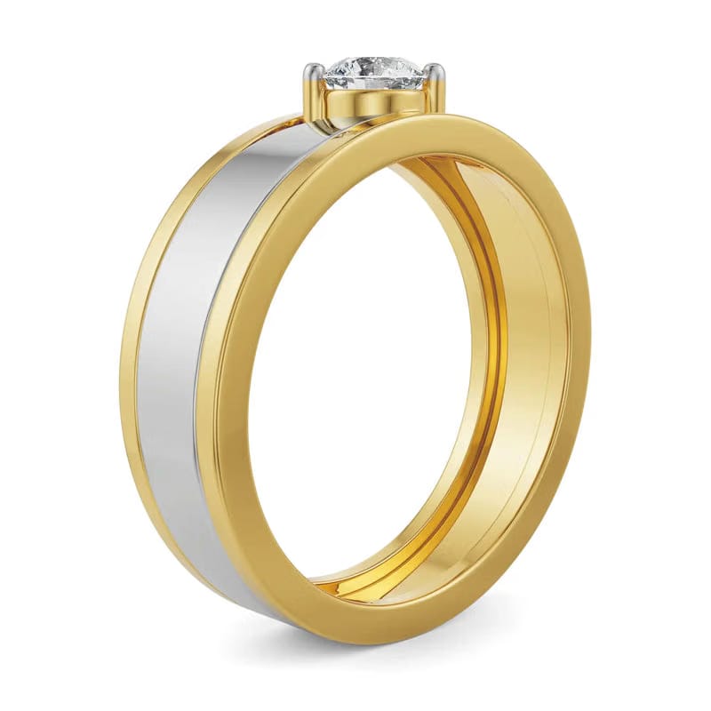 Crimson Lab Grown Diamond Ring for Him