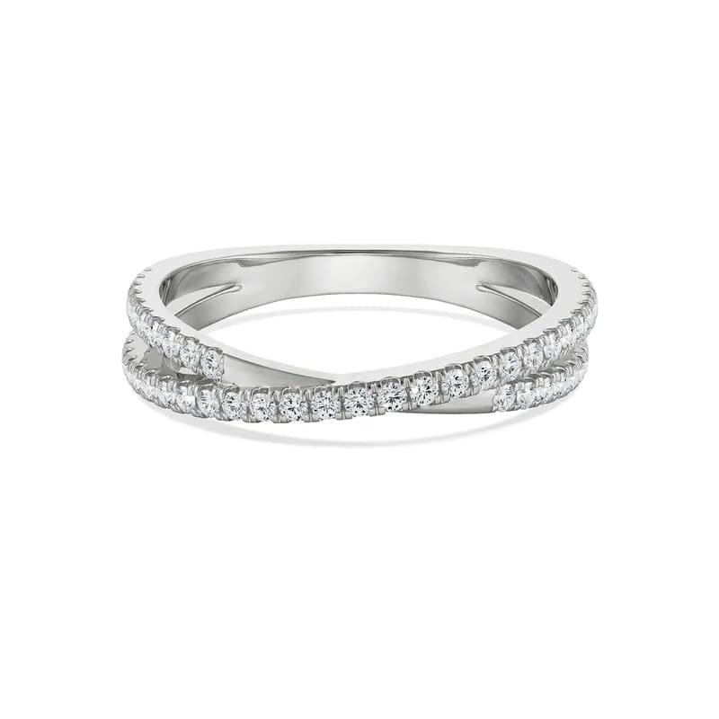 Crossover Lab Grown Diamond Band 9KT