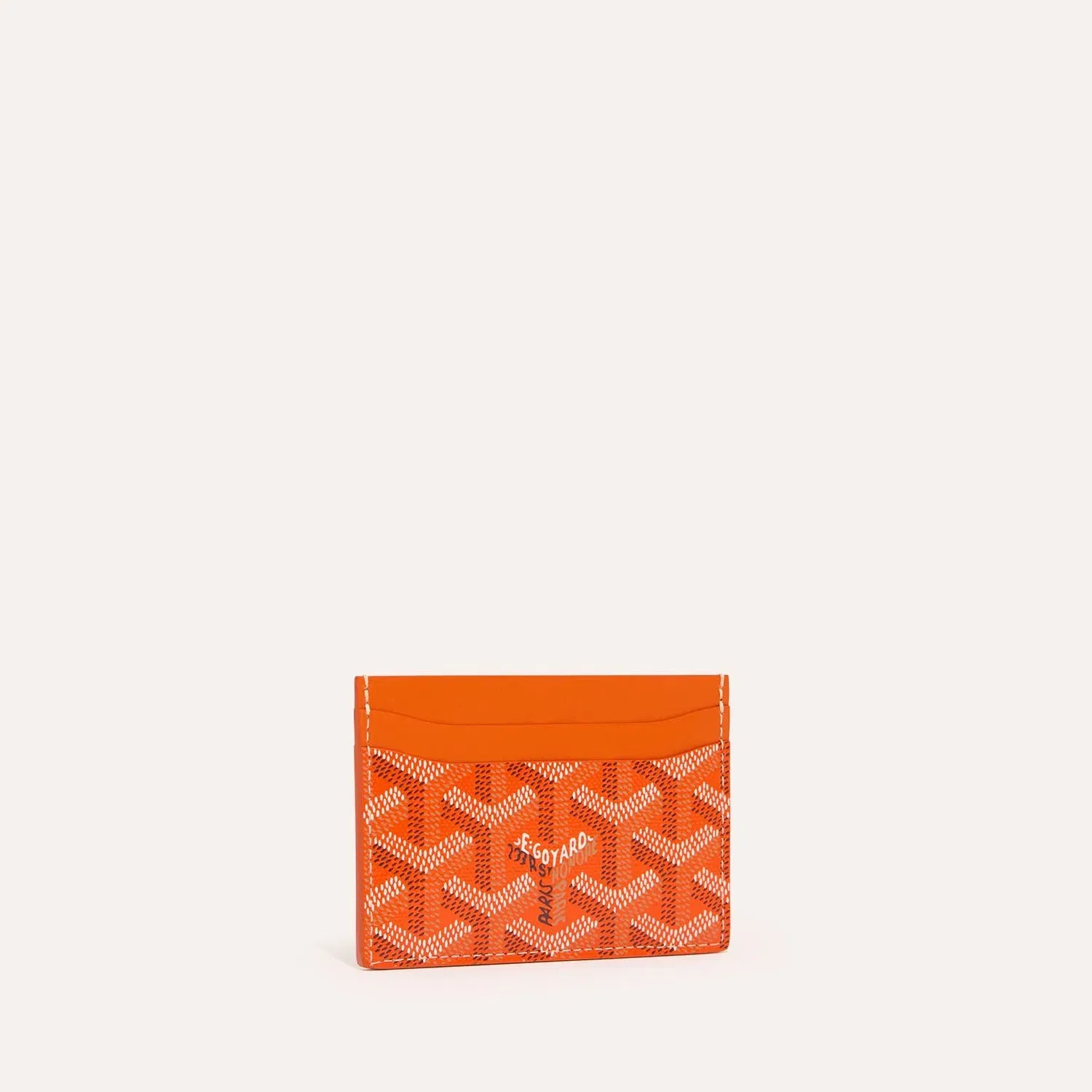 Goyard Saint-Sulpice Card Wallet (Orange)