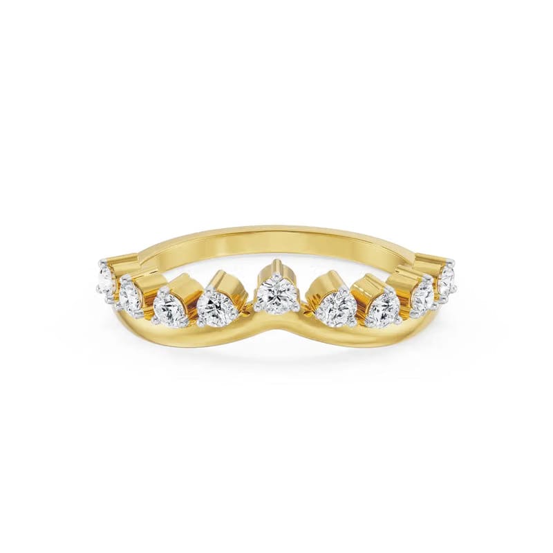 Crown Lab Grown Diamond Ring