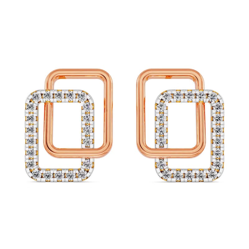 Cubic Lab Grown Diamond Earrings