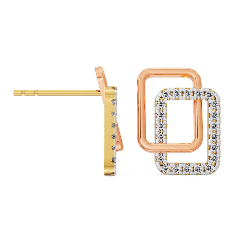 Cubic Lab Grown Diamond Earrings