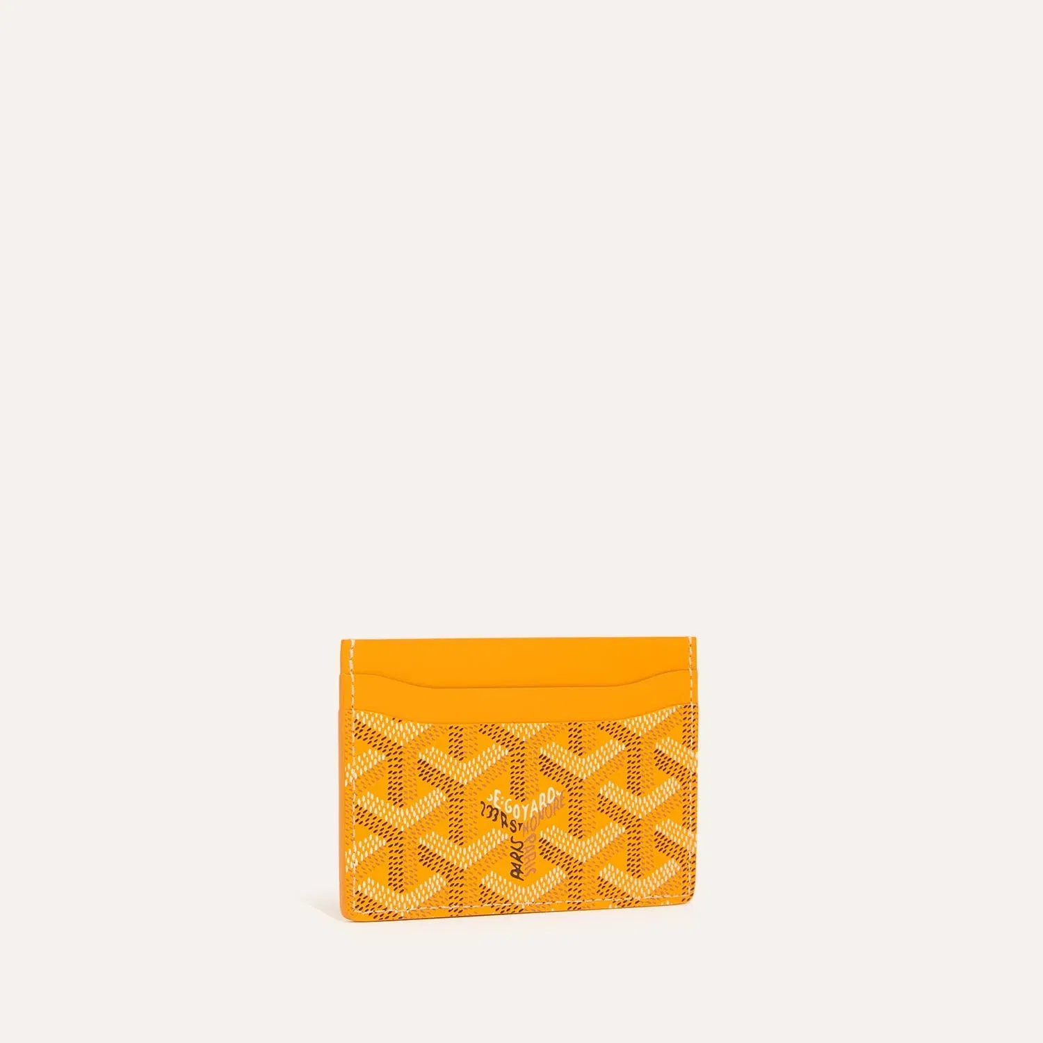 Goyard Saint-Sulpice Card Wallet (Yellow)