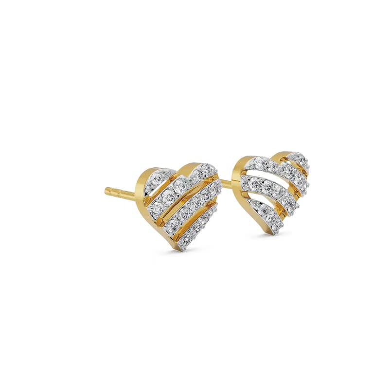 Cupid's Delight Lab Grown Diamond Studs 9KT
