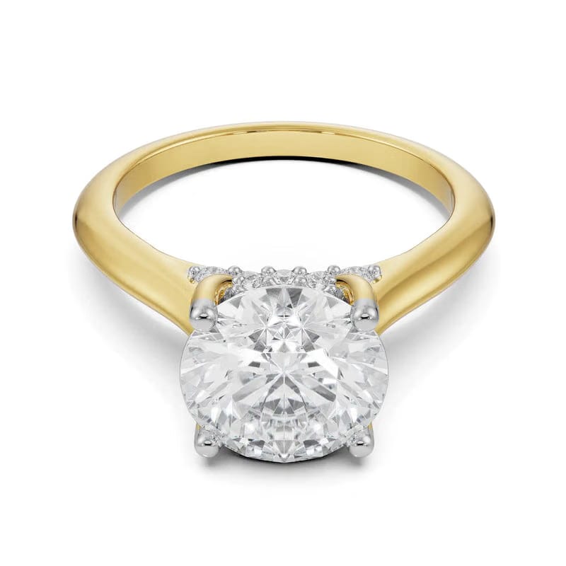 Dahlia Lab Grown Diamond Solitaire Ring