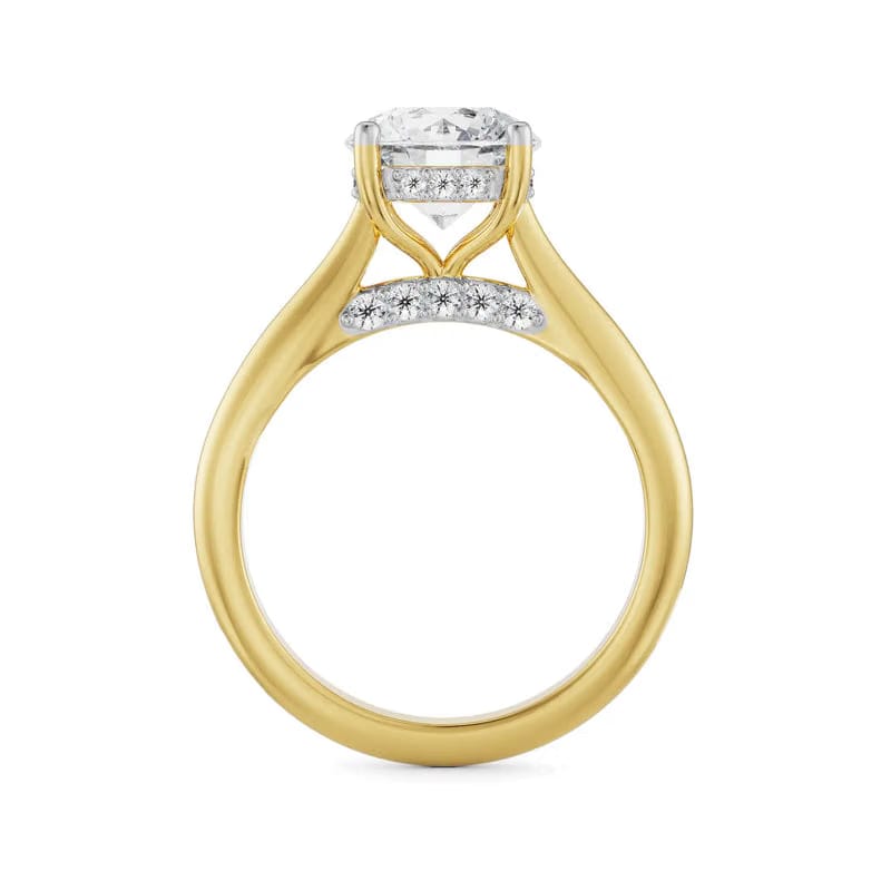 Dahlia Lab Grown Diamond Solitaire Ring