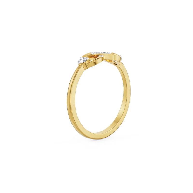 Dainty Infinity Diamond Ring