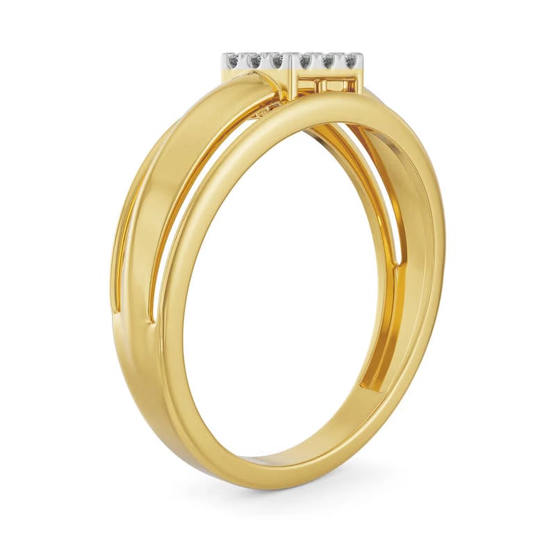 Dainty Lab Grown Diamond Band for Men 9KT