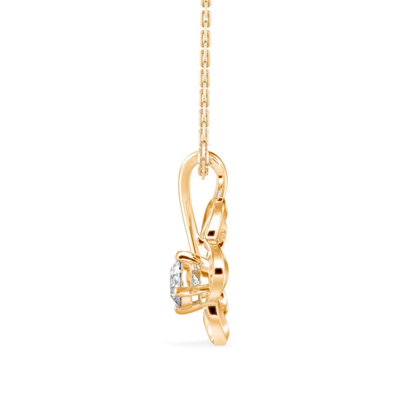 Daisy Lab Grown Diamond Pendant