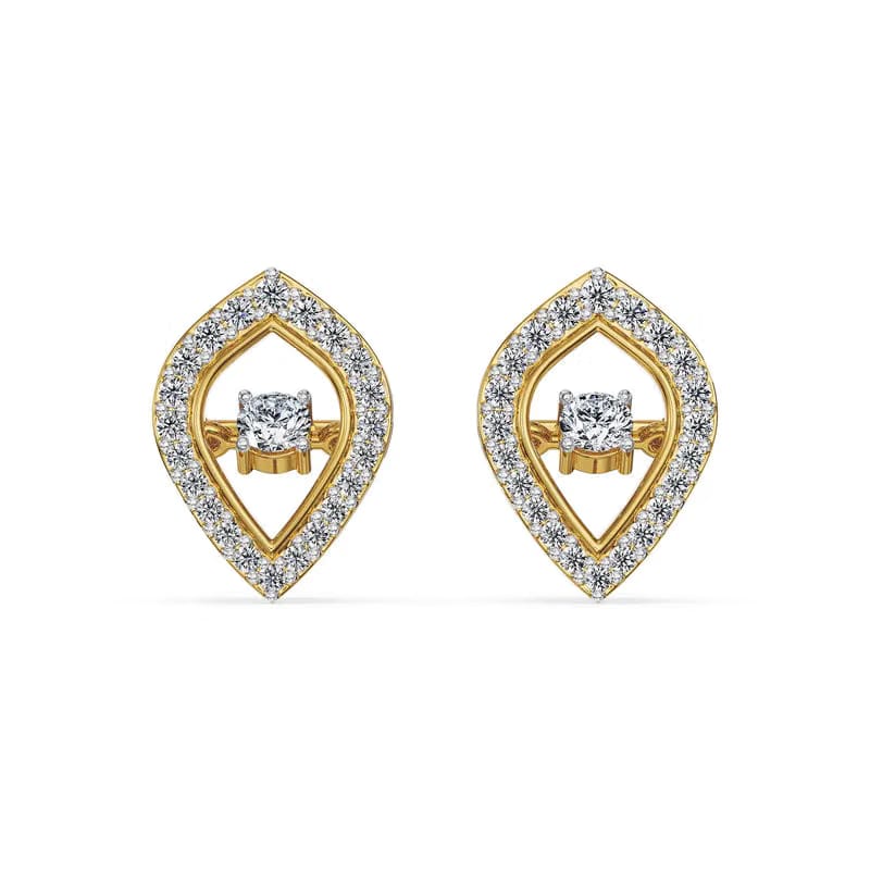 Dancing Diamond Lab Grown Earrings