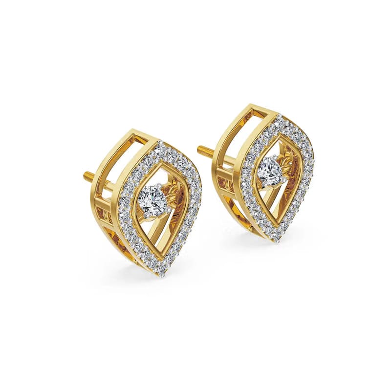 Dancing Diamond Lab Grown Earrings