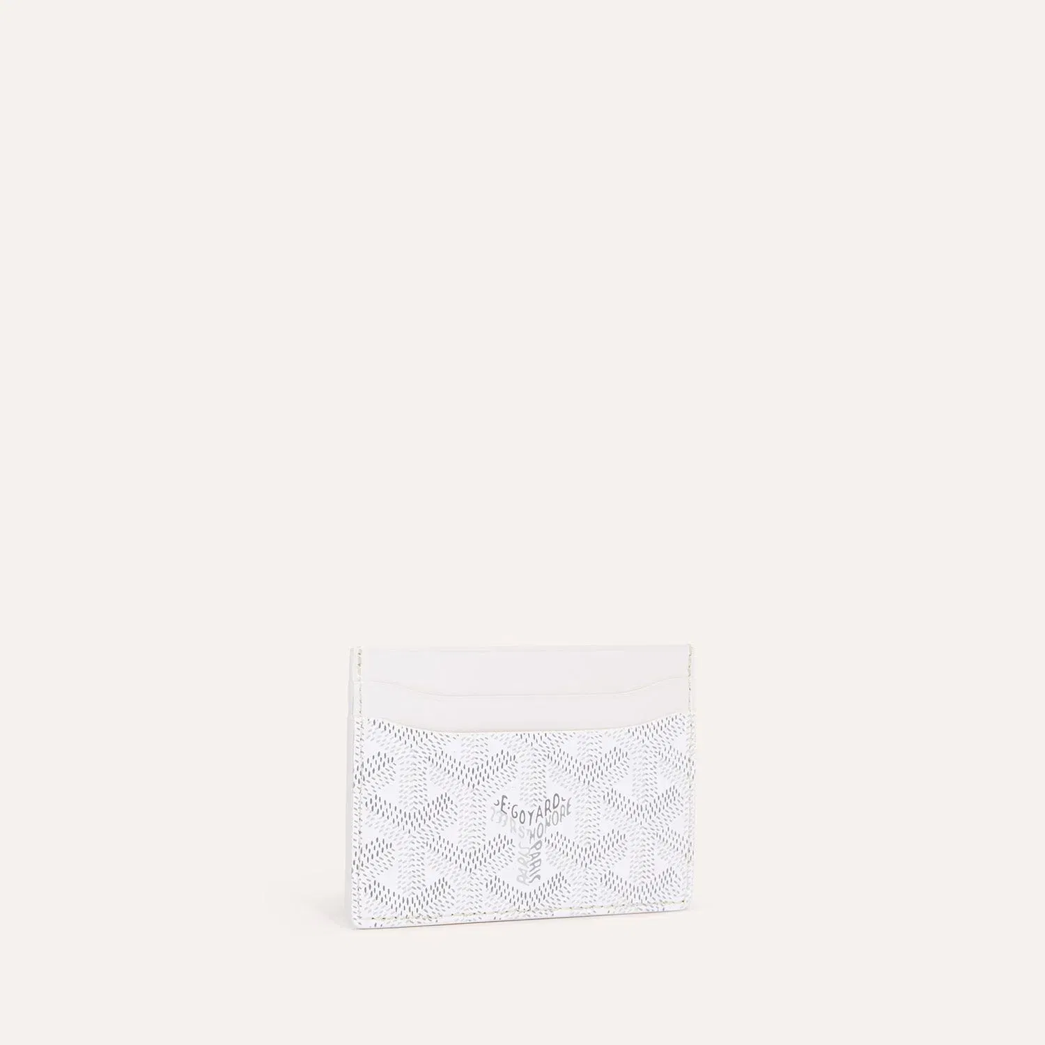 Goyard Saint-Sulpice Card Wallet (White)