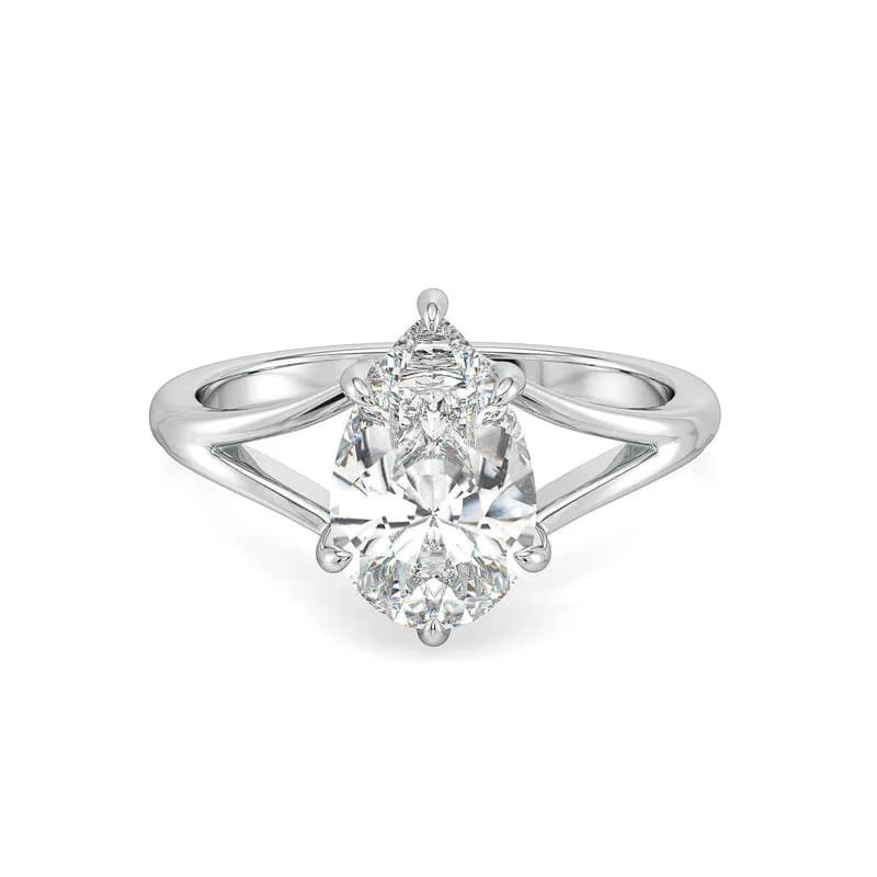 Dazzling Dewdrop Lab Grown Diamond Ring
