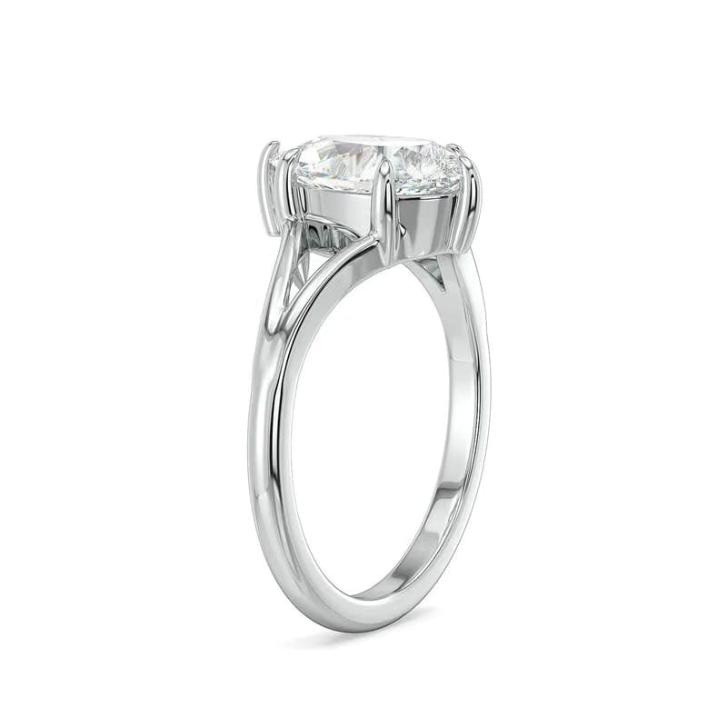 Dazzling Dewdrop Lab Grown Diamond Ring