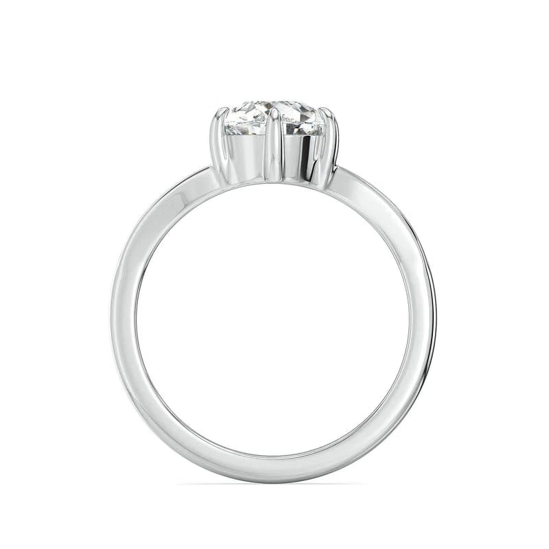 Dazzling Dewdrop Lab Grown Diamond Ring