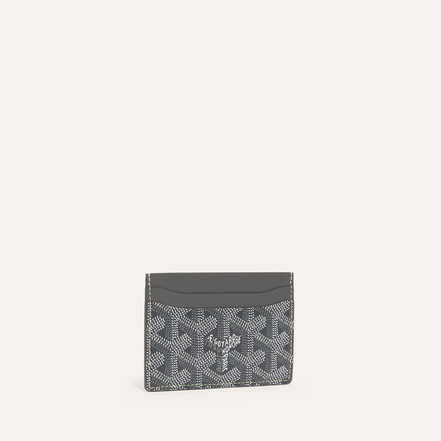 Goyard Saint-Sulpice Card Wallet (Grey)