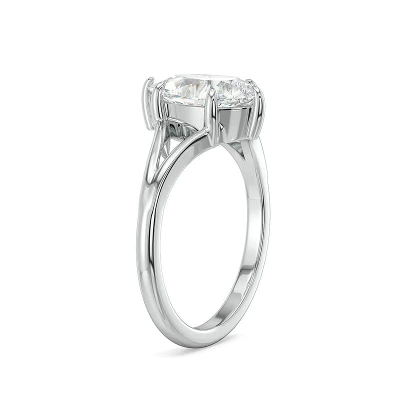 Dazzling Dewdrop Lab Grown Diamond Ring 9KT