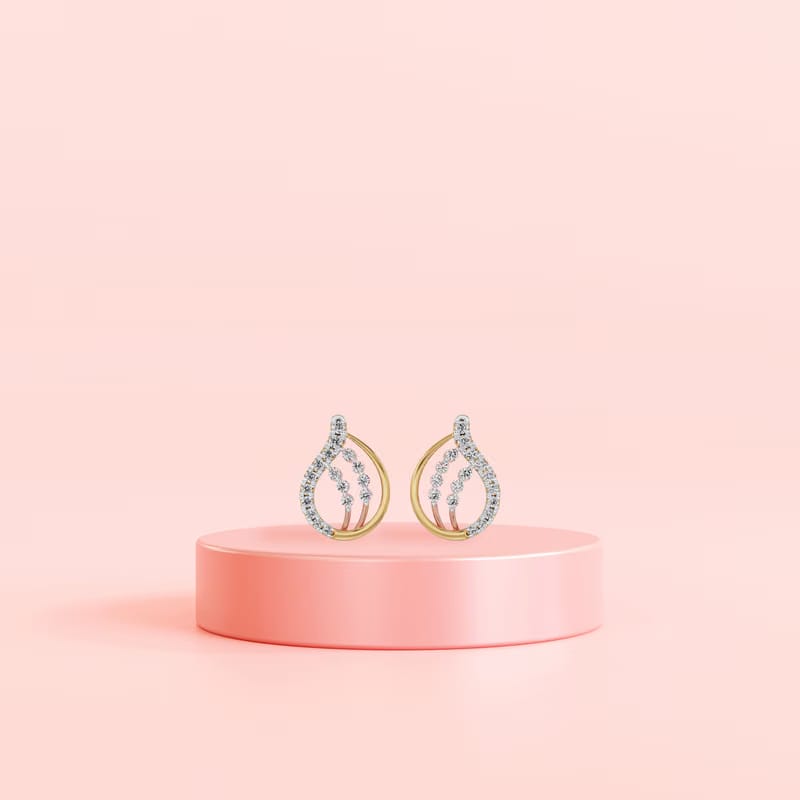 Dazzling Lab Grown Diamond Earrings