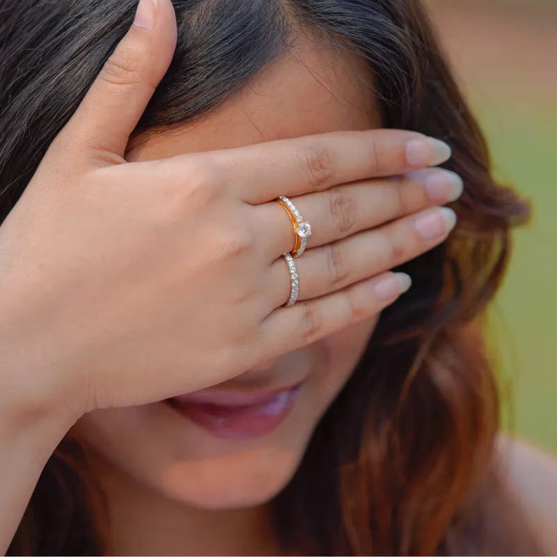 Dazzling Lab Grown Diamond Ring