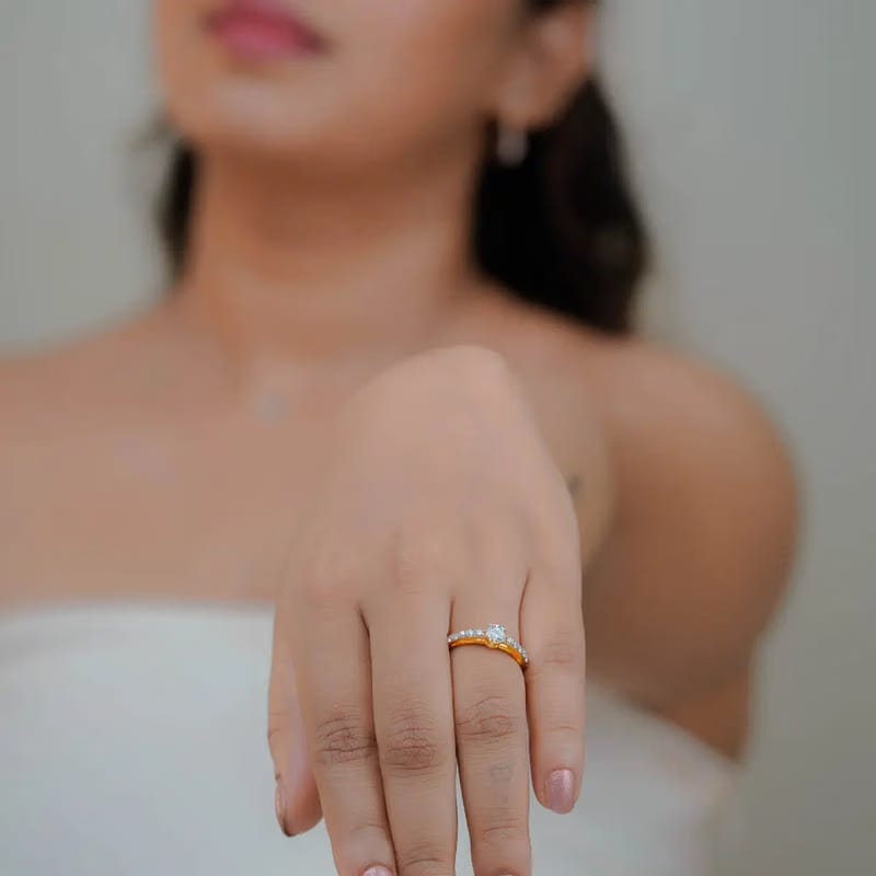 Dazzling Lab Grown Diamond Ring