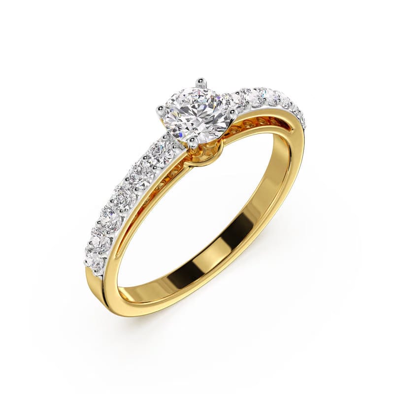 Dazzling Lab Grown Diamond Ring