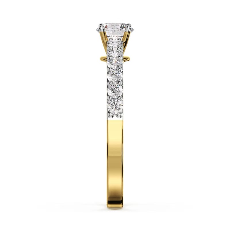 Dazzling Lab Grown Diamond Ring 9KT