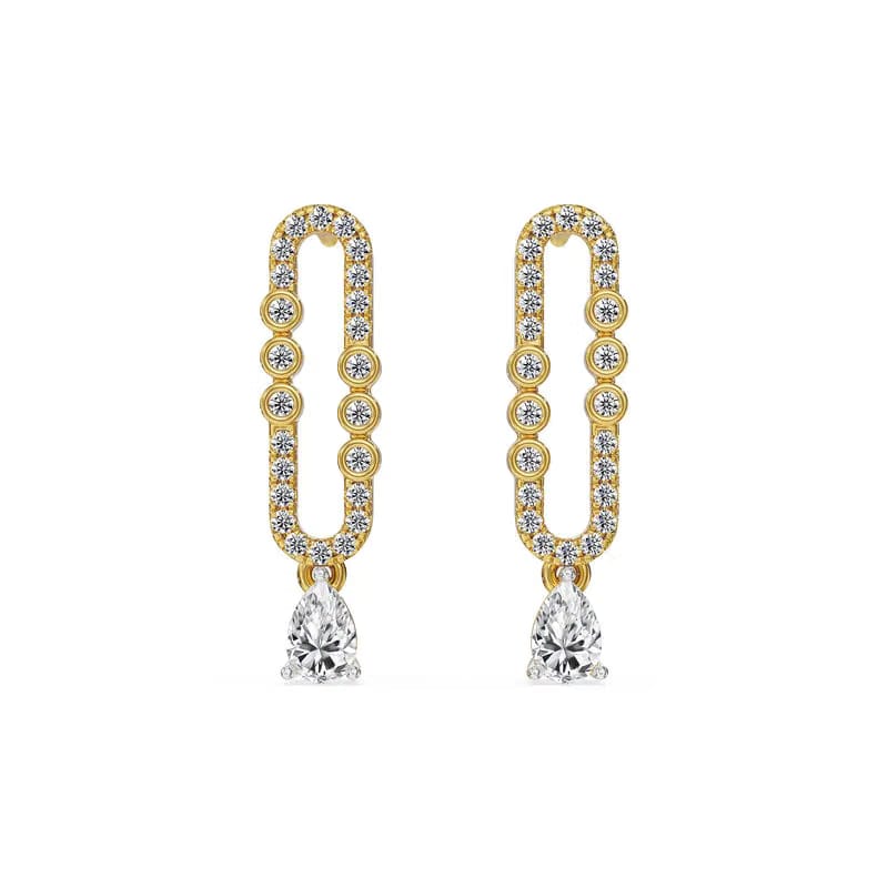 Dew Drop Lab Grown Diamond Earrings