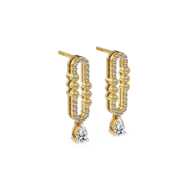 Dew Drop Lab Grown Diamond Earrings