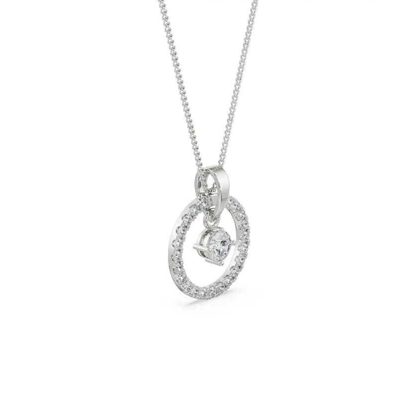 Dewy Lab Grown Diamond Pendant