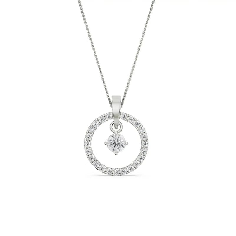 Dewy Lab Grown Diamond Pendant