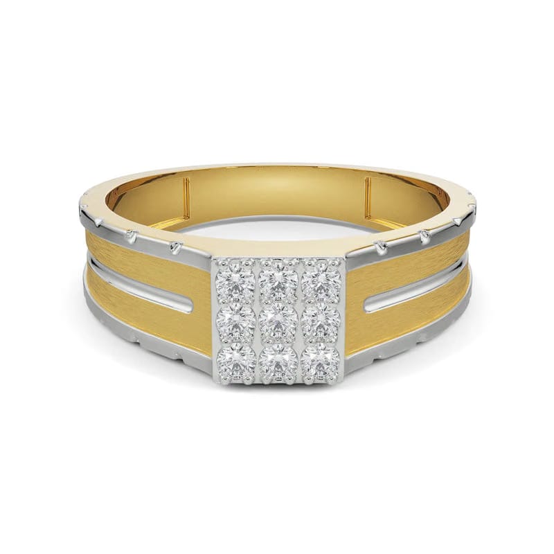 Dewy Quad Lab Diamond Band for Men