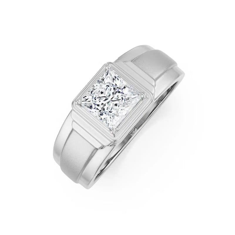 Dexter 1 CT Princess Cut Lab Grown Diamond Ring